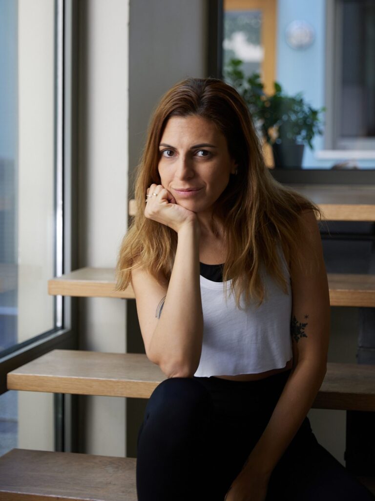 Angelika Dusk — MARIE CLAIRE interview — photo by Nikos Koustenis